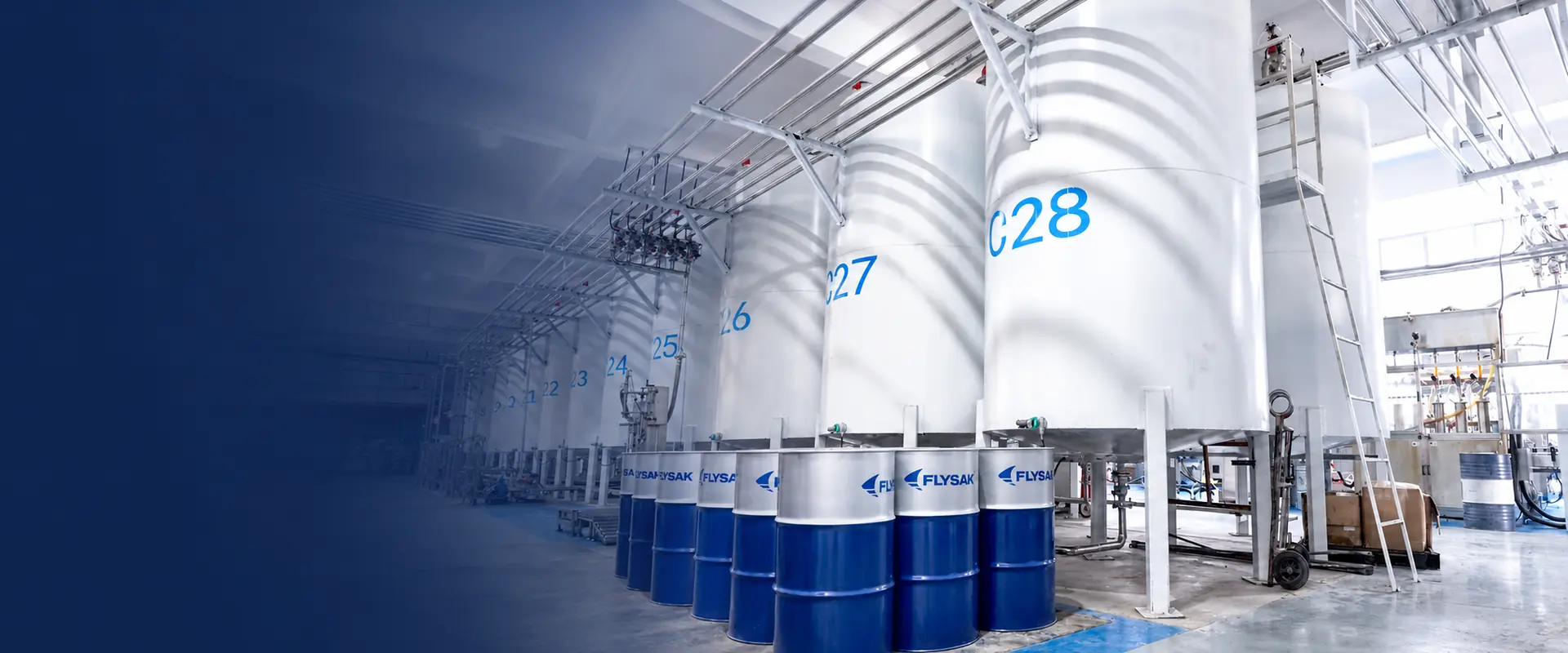 FLYSAK lubricant production facility supporting hybrid passenger car engine oil private-label programmes